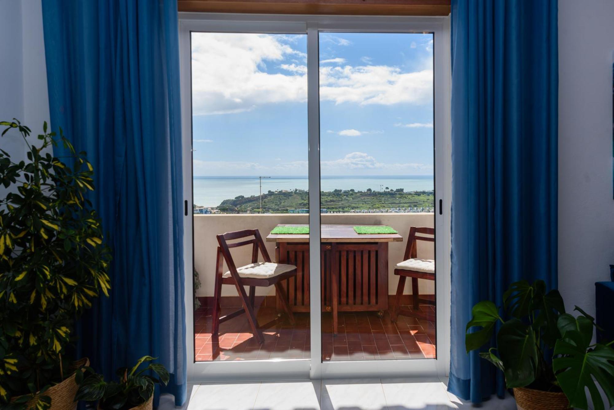 Hillside Studio With Sea View & Fibre Internet Албуфейра Экстерьер фото